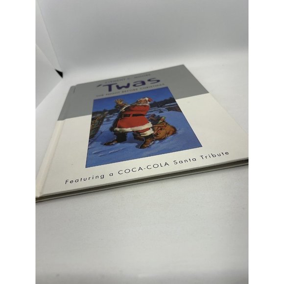 Coca Cola Santa Twas the Night Before Christmas Clement C Moore Book - Picture 2 of 13